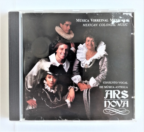 Ars Nova Cd Conjunto Vocal De Musica Antigua Virreinal