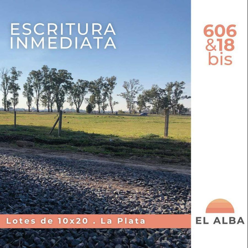Imagen 11 de 16 de Venta- Terreno - La Plata- Barrio Abierto El Alba