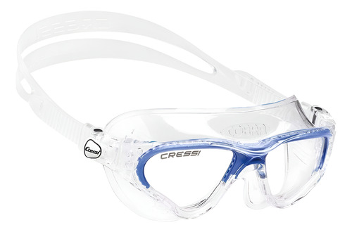 Goggles Cressi Adulto Natacion Mod Cobra Clear/ Blue - Pvr