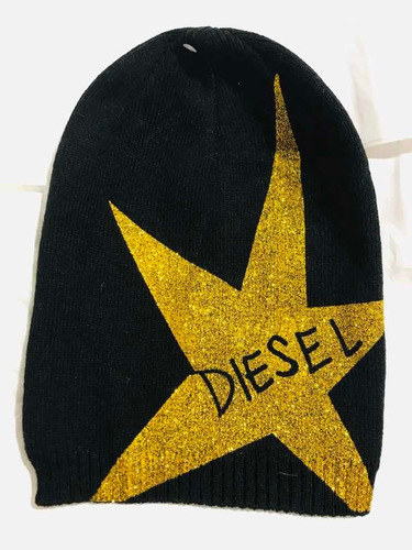 Beanie Mujer Estrella Dorada Gorro