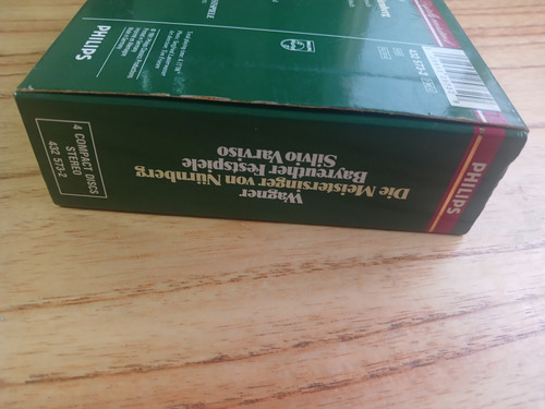 Cd 4 Box Wagner- Die Meistersinger Von Nurnberg- Philips (Usado)