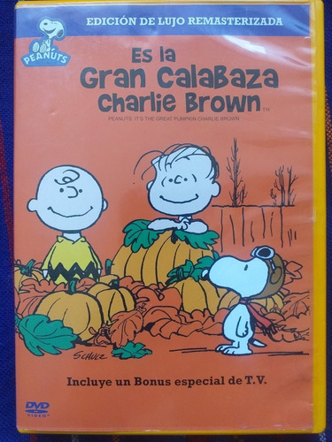 Es La Gran Calabaza De Charly Brown Dvd Edicion De Lujo 