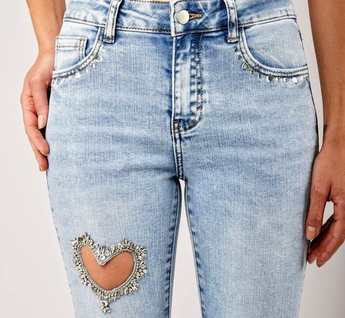 Jean En Tendencia De Corazón 