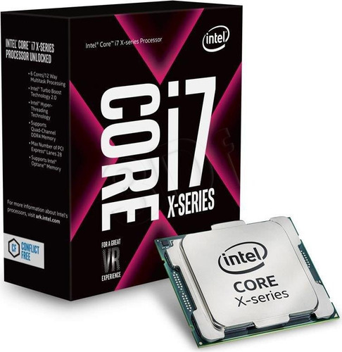 Procesador Intel Core I7-7800x 3.50 Ghz 8.25 Mb Cach Lga2066