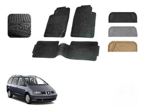 Kit Tapetes 3pz Big Truck Seat Alhambra 2002 A 2008