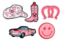 Comprar Pines Accesorios Charms Para Crocs Rosas Niña Botas Girl