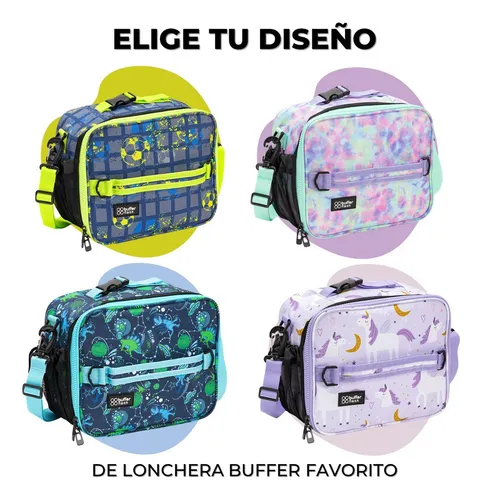 Lonchera Termica Niño Niña Buffer Bolso Almuerzo Colacion Color Goleador