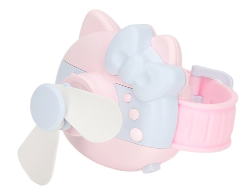 Mini Reloj Usb Con Ventilador De Muñeca, Recargable, Portáti