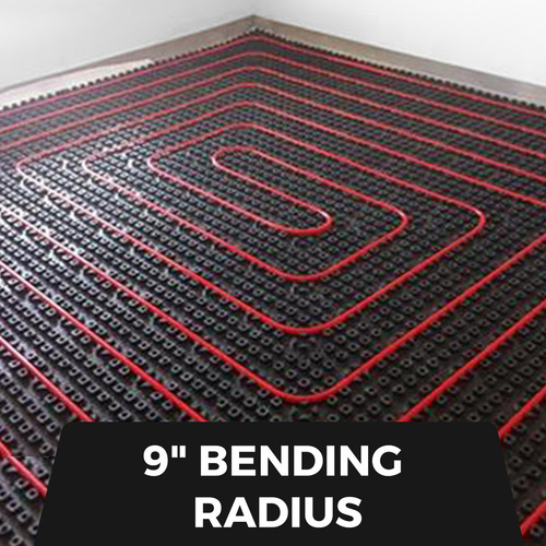 Vevor Tubería Pex Calefacción Radiante Evoh 300pies 1 PuLG Color Rojo