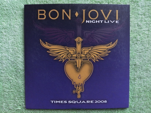 Eam Dvd Bon Jovi Night Live Times Square 2008 In Concert Usa