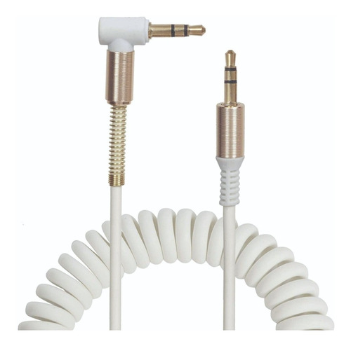 Cable De Audio  Espiral Reforzado Estereo Auxiliar Jack 3.5 