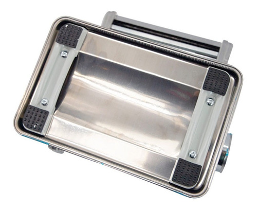 Imagen 9 de 10 de Maquina Pasta Sobadora Acero Inox. Vonne Fideos Cinta 15 Cm