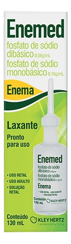 Laxante Enemed / Enema - Liquido 130ml - Igual Phosfoenema