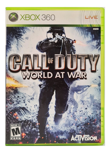 Call Of Duty  World At War Xbox 360