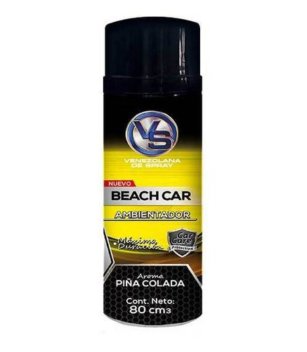 Spray Pequeño Ambientador Autos Beach Car Vs 80 Cm3