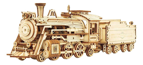 Puzle De Vehículos 3d Con Kits De Maquetas De Trenes Mecánic