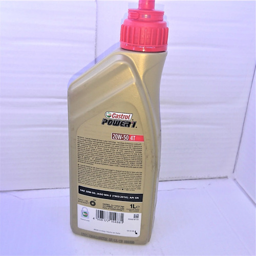 Castrol Power 1 - 4 Tiempos 20w50 Cuarto