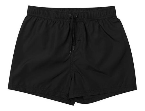 Short De Niño Básico Negro
