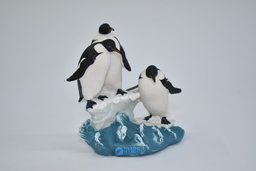Adorno Pingüinos Mundo Marino