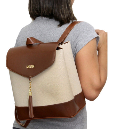 Imagem 7 de 10 de Bolsa Feminina Com Carteira E Mochila Promoção Hoje
