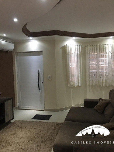 Imagem 4 de 19 de Vende-se Lindo Sobrado Com Fino Acabamento No Jd Sarapiganga - Jundiaí - 2 Dormitórios Com Armários - Cozinha Planejada, Vaga Para 3 Carros. - Ca00579 - 67657583