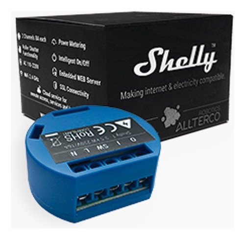 Imagen 3 de 3 de Relevador Y Contaco Seco Interruptor Wifi Hasta 16a Alexa Go