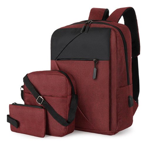 3pcs Mochila De Computadora Portátil, Bolsa De Tableta