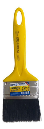 Kit 2 Trincha Pincel Pintura Tinta Esmalte Óleo 3'' Tigre