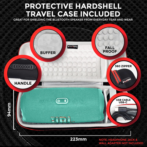 Bluetooth Speaker Jbl Charge 5 Portable Waterproof Teal