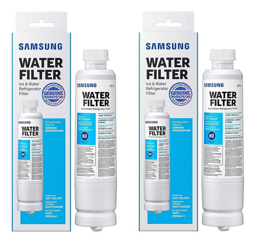 Paquete De 2 Filtros De Agua Para Refrigerador Samsung Da29-