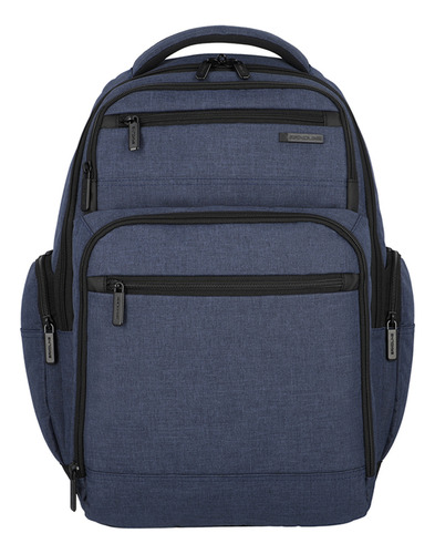 Mochila Para Notebook Banker Azul 17