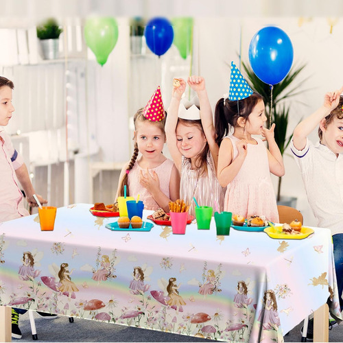 Mantel De Fiesta De Hadas, Mantel De Fiesta De Hadas 3pcs Fa