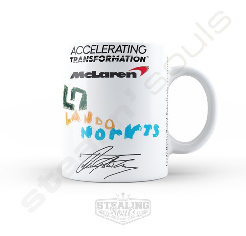 Taza Porcelana Fierrera - Lando Norris #01 | Formula 1 / F1