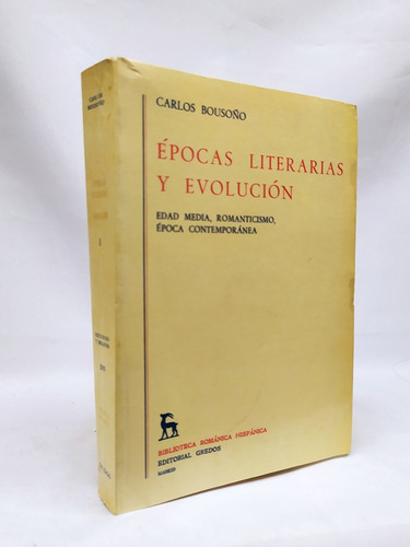 Épocas Literarias Y Evolución