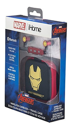 Auriculares Inalambricos Bluetooth Avengers Iron Man Y Estu