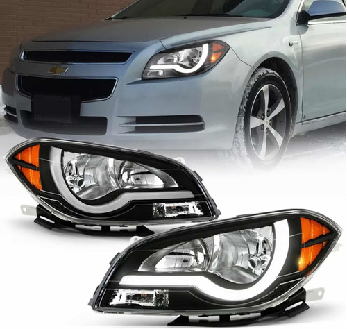 Par De Faros Led Chevrolet Malibu 2008 2009 2010 2011 2012