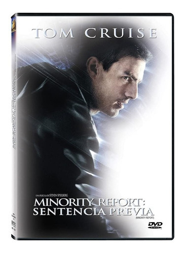 Minority Report Sentencia Previa Dvd Película Tom Cruise 