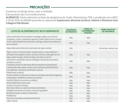 Imagem 4 de 5 de Kit Zynnavit Colageno - 3 Unidade - C/60