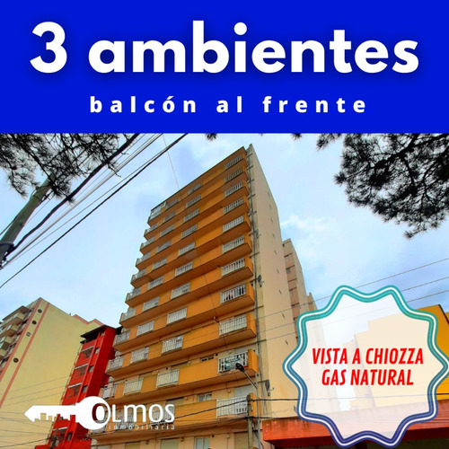 3 Ambientes A Calle Chiozza, Exc. Estado, Balcón, Luminoso