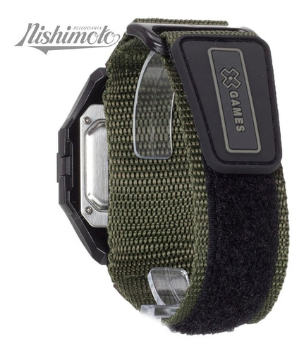 Relógio X-games Masculino Digital Xgppd139 Pxex Verde Preto