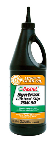 Aceite Caja / Diferencial Castrol 75w/90 Syntrax Ltd X 1lts