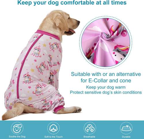 Camisa De Perro Lovinpet Para Perros Grandes, Tejido Elástic