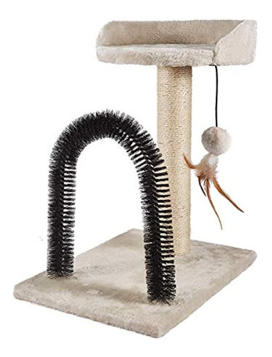 Imagen 2 de 5 de Peekab Poste Rascador De Gato Con Arbol De Torre De Gato Y