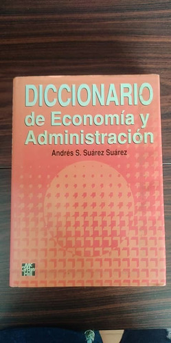 Libro Diccionario De Economia Y Administration