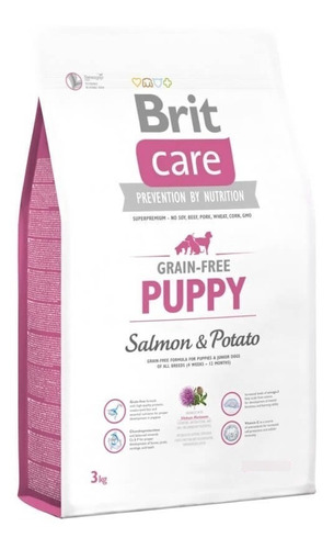 Brit Care Gf Puppy Salmon 3 Kg