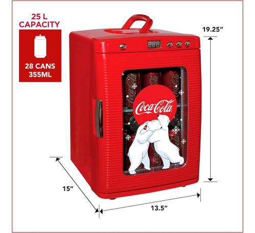 Refrigerador De 28 Latas De Coca Cola De Koolatron., Ninguno
