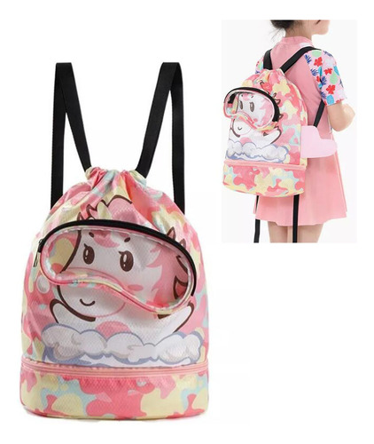 Bolsa De Natación Para Niños, Hermosa Separación De Ropa Moj