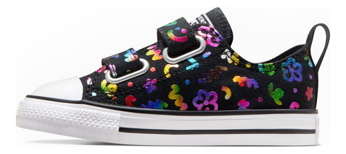 Tenis Converse Ctas 2v Ox Polka-doodle A06320c Niñas