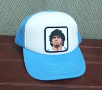 Comprar Gorras Trucker Con Parche - Diego Maradona D10s
