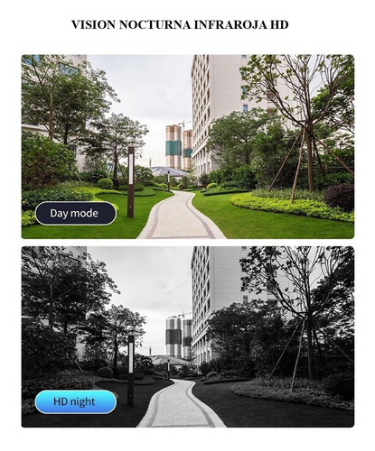 Imagen 6 de 10 de Camara Ip Wifi Exterior Domo Seguridad Inalambrica Ptz Espia